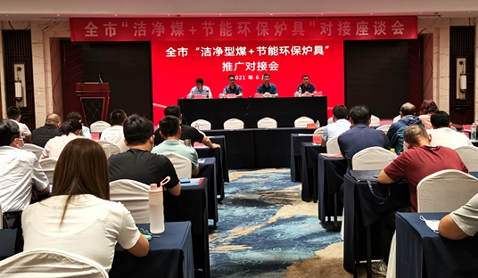 泰安市能源局舉辦“潔凈型煤+節能環保爐具”推廣對接會