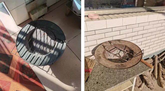 張同學當?shù)卮迕褚詿袢∨癁橹鳎霸钸B炕+小煤爐”是標配