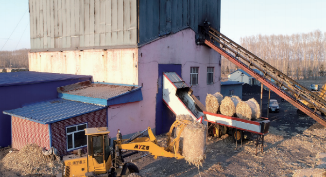 利民秸稈直燃鍋爐，助力依安縣秸稈代煤清潔取暖2