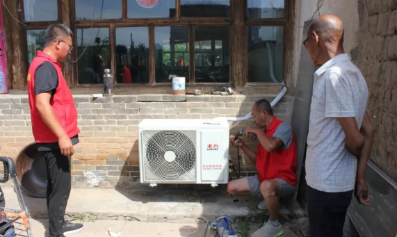 山西省朔州市“煤改電”老萬集團空氣能配套工程