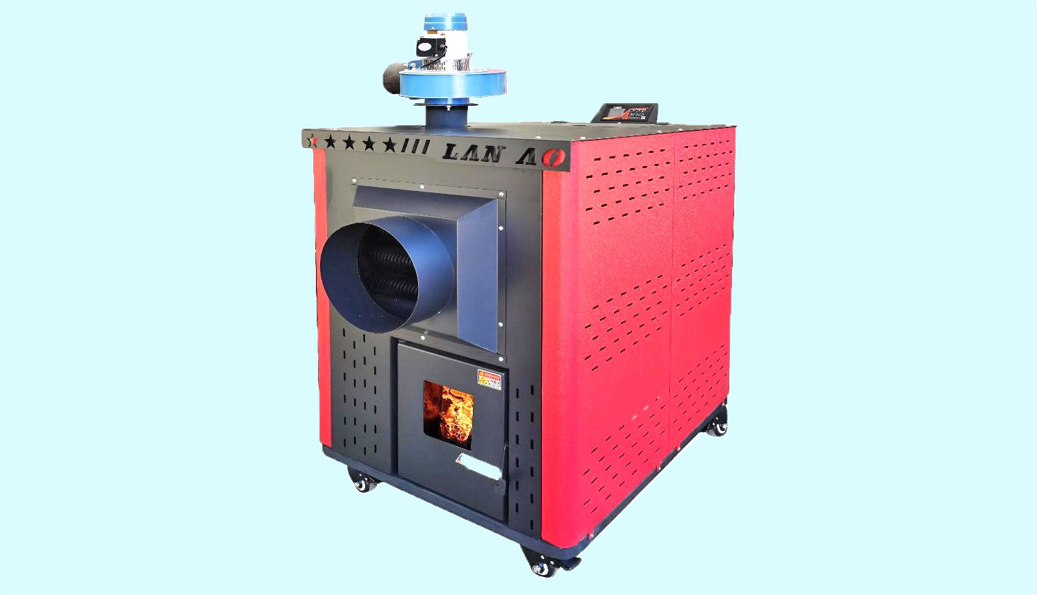 商鋪取暖 集中供熱煤不讓燒 氣價高 藍澳生物質取暖爐來支招4