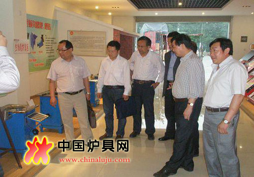 安徽省農村能源推廣總站到烽火公司考察指導2