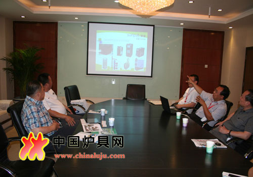 蒙古經銷商考察桑普公司