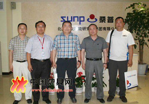 蒙古經銷商考察桑普公司