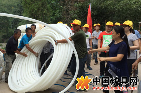 "抗洪救災、奉獻愛心" 春爾公司在行動